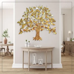 Big-3D-Metal-Wall-Decor-Golden-Butterfly