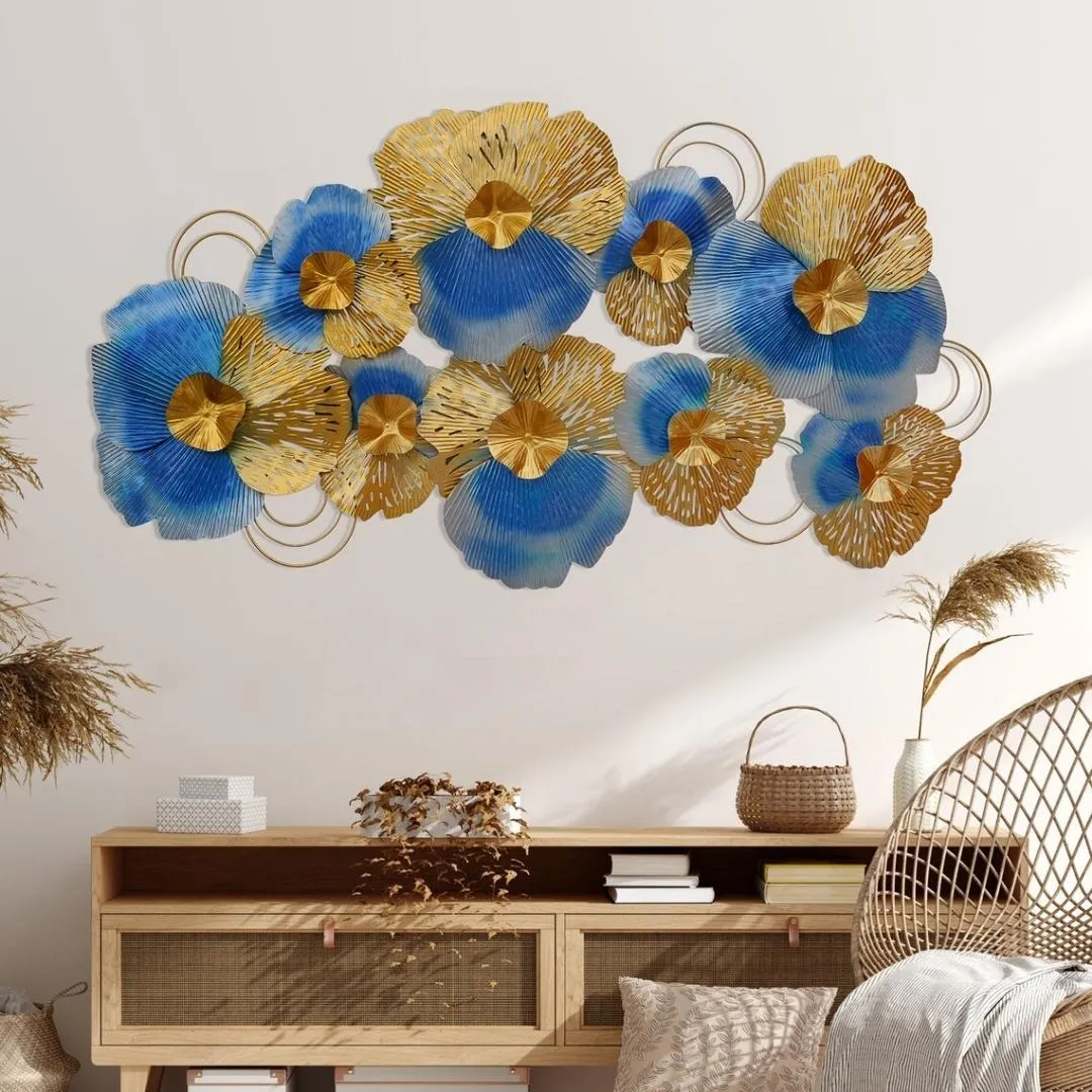 Big-Blue-Golden-Iron-Leaf-Panel-Wall-Sculpture-with-LED-Lights