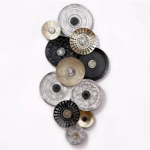 Big-Trible-Circles-Metal-Wall-Art-European-Vintage-Style