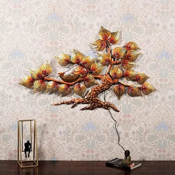 Creative-Sculpture-Art-Vibrant-Bird-Nest-Tree-Decor