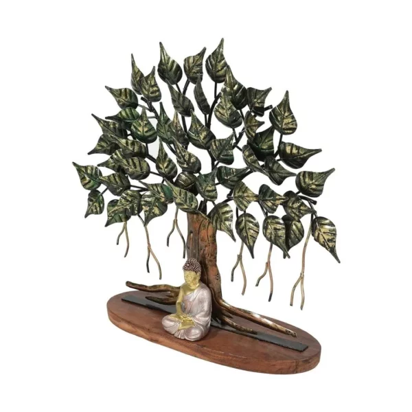Exclusive-Buddha-under-tree-multi-colored-table-decor-for-living-room
