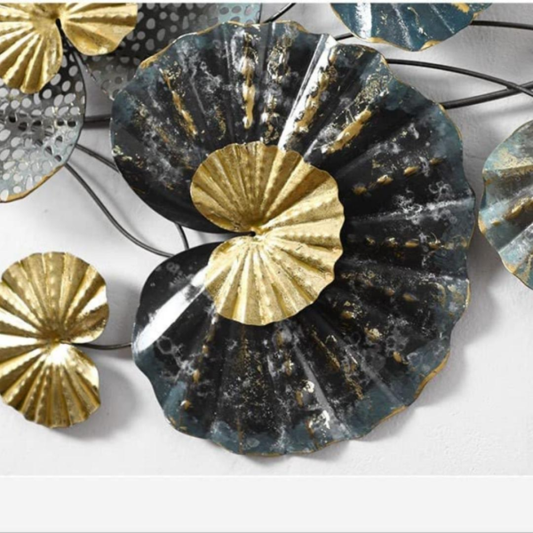Giant-Floral-Leaf-Wall-Art-Stylish-Home-Decor-Accent