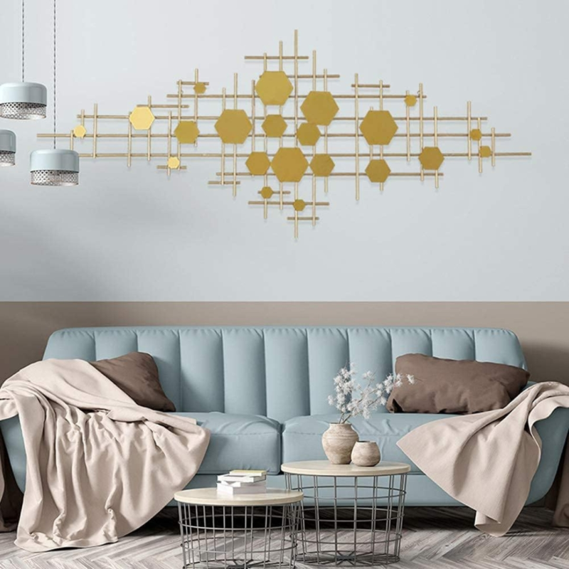 Giant-Geometric-Figure-Wall-Decor-for-Bedroom