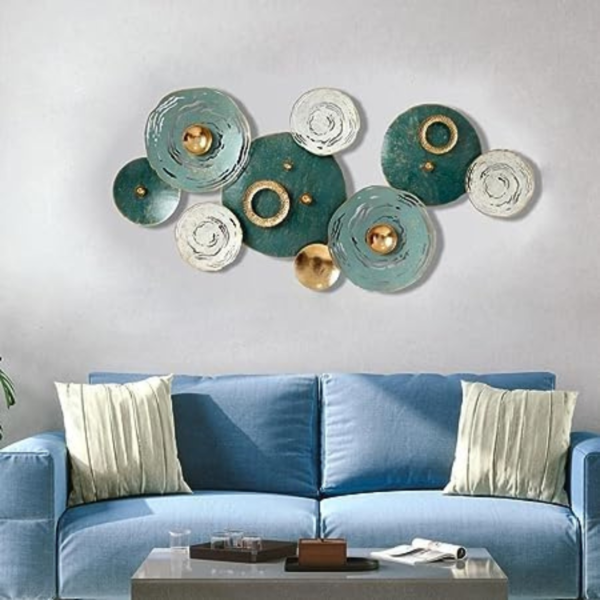 Giant Lotus Leaves Wall Hanging Sculpture Big Wall Art
