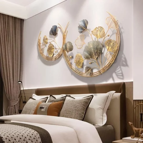 Giant-Metal-Wall-Art-Featuring-Abstract-Figures.