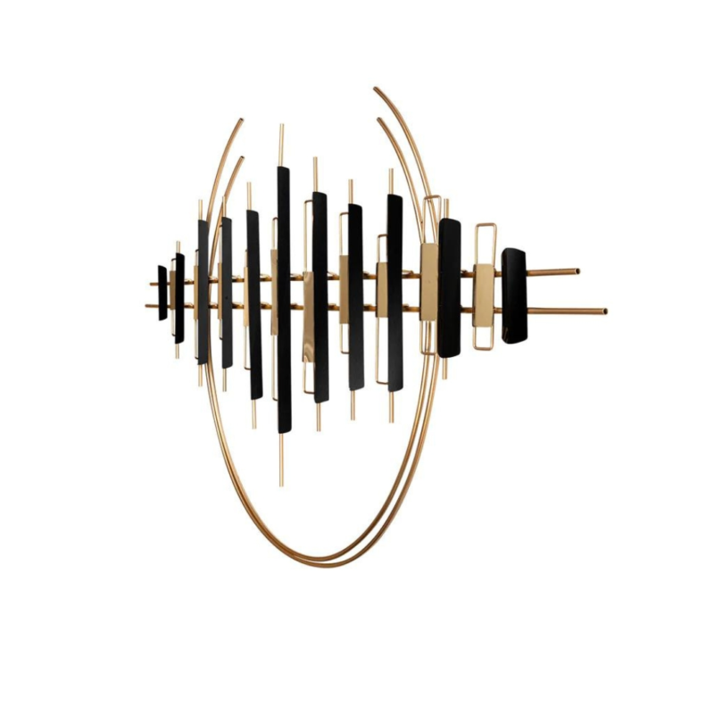 Giant Titanium Metal Wall Hanging Decoration