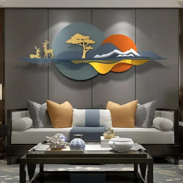 Handcrafted-Metal-Wall-Hanging-with-LED-Lights