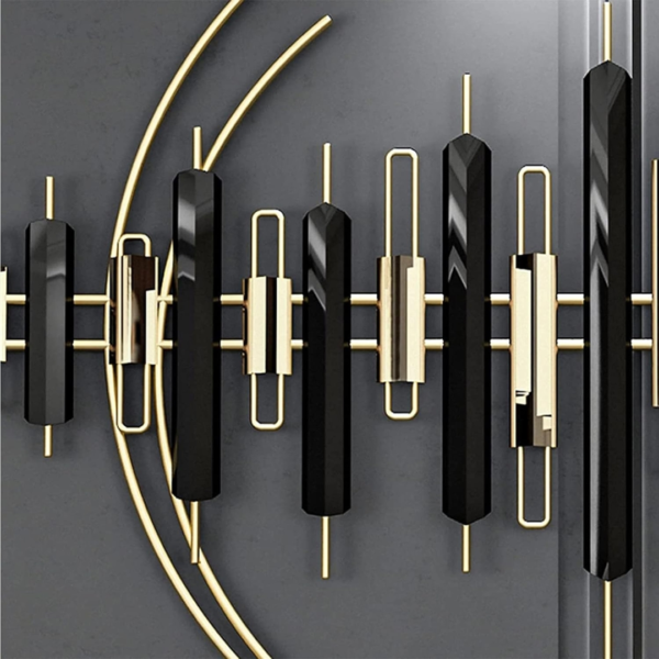Huge-Metal-Art-Panel-for-Bedroom-Decor