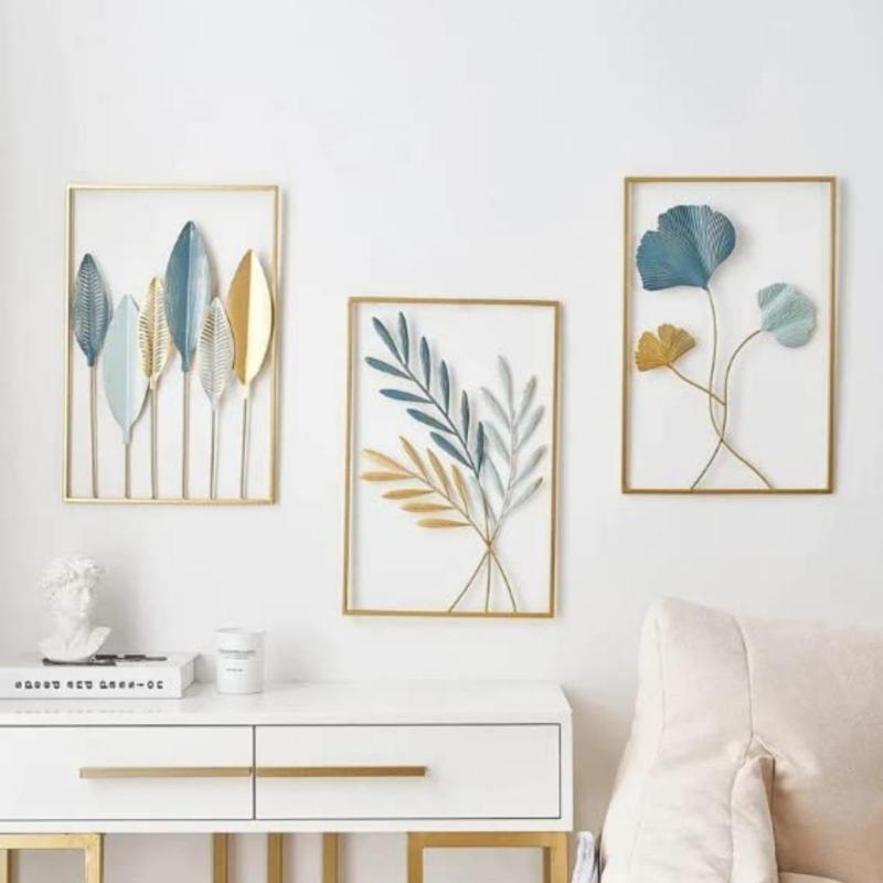 Large-Ginkgo-Leaf-Wall-Art-for-Living-Room-Decor