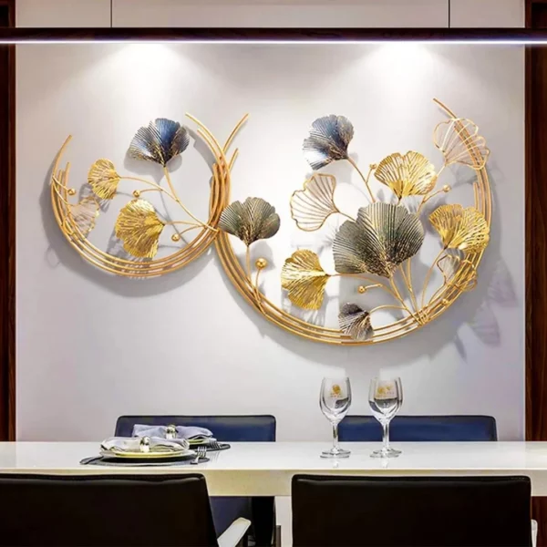 Large-Golden-Double-Moon-Ginkgo-Leaf-Wall-Art