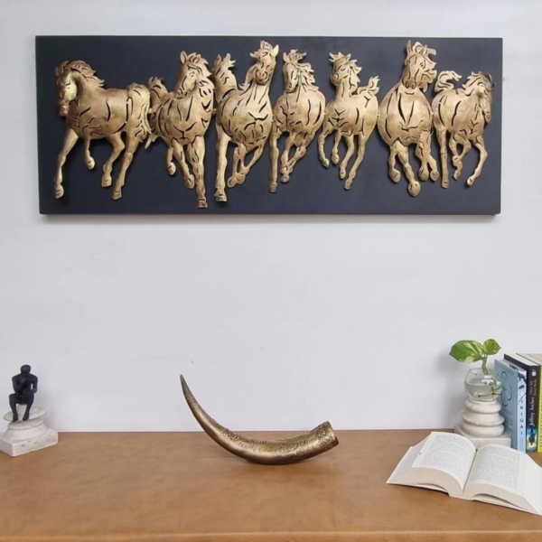 Large-Horse-Wall-Art-with-LED-Lights-Home-Decor-Accent