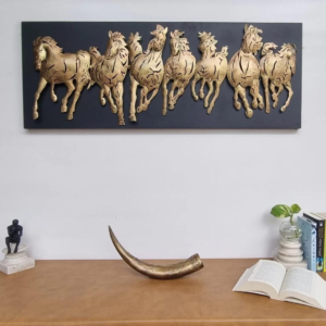 Large Horse Wall Art with LED Lights - Home Decor Accent