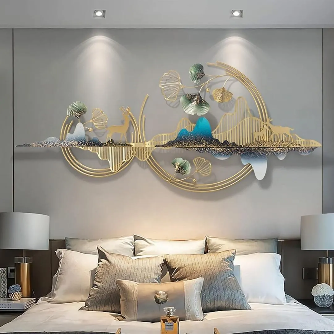 Large-Metal-3D-Ginkgo-Leaf-Wall-Art-for-Living-Room