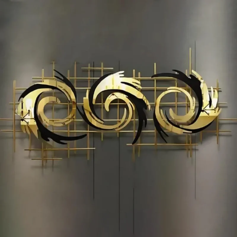 Large-Metal-Black-Spiral-Decorative-Wall-Art-for-Living-Room