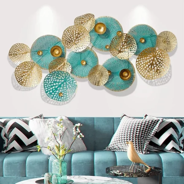 Wrought-Iron-Wall-Sculpture-for-Living-Room-Decor